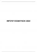 INF 3707 EXAM PACK 2022, University of South Africa (Unisa)