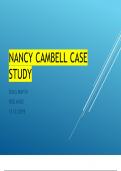 NANCY CAMBELL CASE STUDY