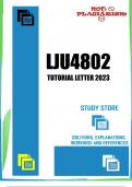 LJU4802 Tutorial Letter 2023