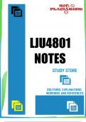 LJU4801 Notes