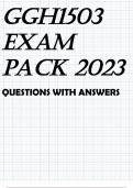 GGH1503 EXAM PACK 2023