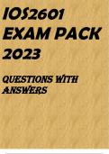 IOS2601 EXAM PACK 2023