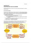 Samenvatting Economie BA1 Sociale wetenschappen door Bart Van Kerckhove