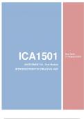 ICA1501 Assignment 4 Semester 2 (2023) - Due Date: 14 August 