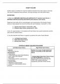 Heart Failure Study Sheet