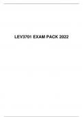 LEV3701 EXAM PACK 2022, University of South Africa (Unisa)