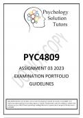 PYC4809 PORTFOLIO 2023