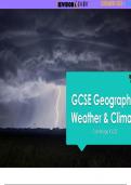 GCSE Geography - Weather & Climate