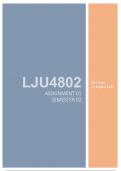 LJU4802 Assignment 1 Semester 2 - Due: 16 August 2023