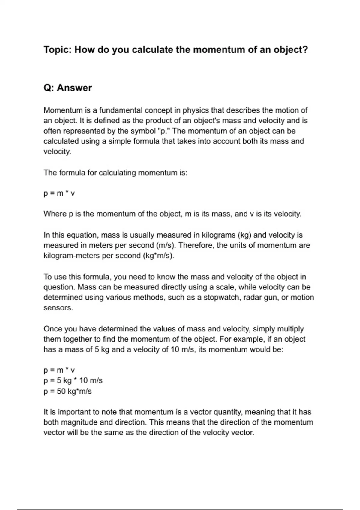 how-do-you-calculate-the-momentum-of-an-object-how-do-you-calculate