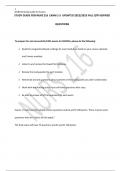 STUDY GUIDE FOR NURS 216 EXAM 1-5 UPDATED 2022/2023 FALL QTR VERIFIED QUESTIONS