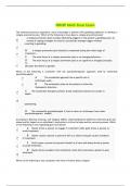 NRNP 6645 Final Exam (Latest-20222023, 100 Q & A) NRNP 6645NFinal Exam NRNP6645 Final Exam