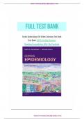 Test Bank for  Gordis Epidemiology 6th Edition by David D Celentano: ISBN-10 0323552293 ISBN-13 978-0275972165, A+ guide