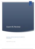 BUSI 7136: Strategic Analysis & Competitive Environment - MIDTERM EXAM PREP | Everything You Need