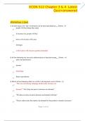 ECON 512 Chapter 3 & 4  Latest Quiz>answered