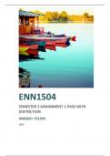 ENN1504 Assignment 1 and Assignment 2 Semester 2 2023 (Answers: Accurate and Reliable)