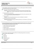 ATI Med Surg Respiratory Detailed Answer Key