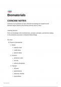 Biomaterials in Industrial Biotechnology- Notes & Summary