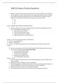 NUR  211  Neuro  Practice  Questions  1  Review