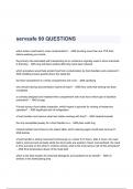 servsafe 90 QUESTIONS & ANSWERS 2023 ( A+ GRADED 100% VERIFIED)
