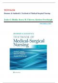 Test Bank for Hinkle: Brunner & Suddarth's Textbook of Medical-Surgical Nursing, 15th Edition 2022 Inclusive of All Chapters 1-68