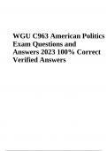 WGU C963 Pre-Assessment Questions and Answers Latest 2024/2025, WGU C963 Exam Practice Questions and Answers, WGU C963 Exam Prep Questions With Answers Latest Update & WGU C963 Final Exam Questions With Answers Latest Update 2024/2025 (GRADED)