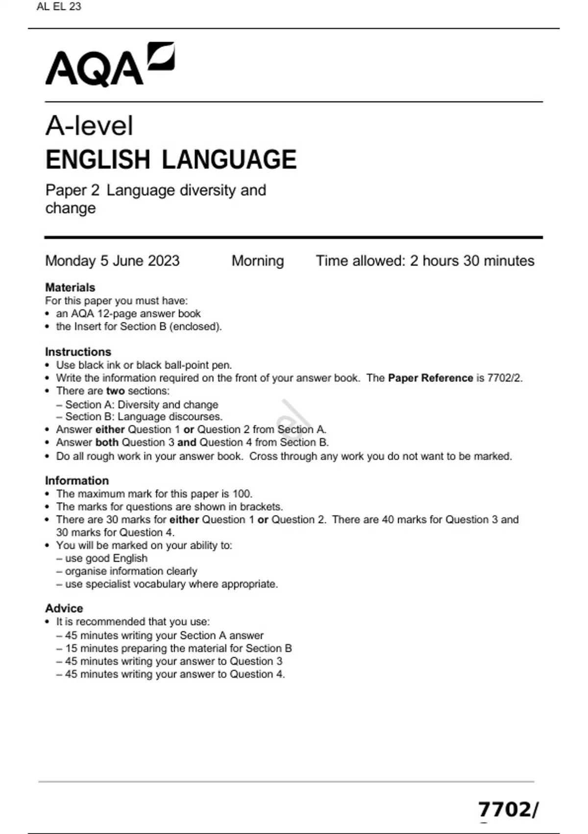 aqa-a-level-english-language-paper-1-and-2-june-2023-question-papers