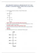 BIOCHEMISTY MODULE 4 PROBLEM SET 2023. PORTGAGE LEARNING.100% CORRECT ANSWERS.PRIME PAPER FOR GUARANTEE PASS