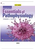 Test Bank for Porths Essentials of Pathophysiology 5th Edition by Tommie L Norris  - Complete, Elaborated and Latest Test Bank. ALL Chapters included and Updated