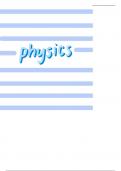 PHYSICS Cambridge IGCSE 0654 Coordinated Sciences