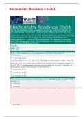 Biochemistry Readiness Check I.[Q/A]