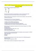 ATR 72-600 Integrated Systems Complete Questions And Answers 2023