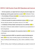 FDNYC G60 Practice Exam 2023 Questions and Answers, FDNYC G60 Study Guide Questions and Answers 2023 & FDNY COF S-60 Watchperson at Construction Sites (Citywide) Study guide 100% Correct.