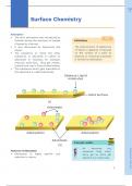 SURFACE CHEMISTRY