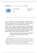 Draft Resolutions example for Model of United Nations  by Brunei darussalam