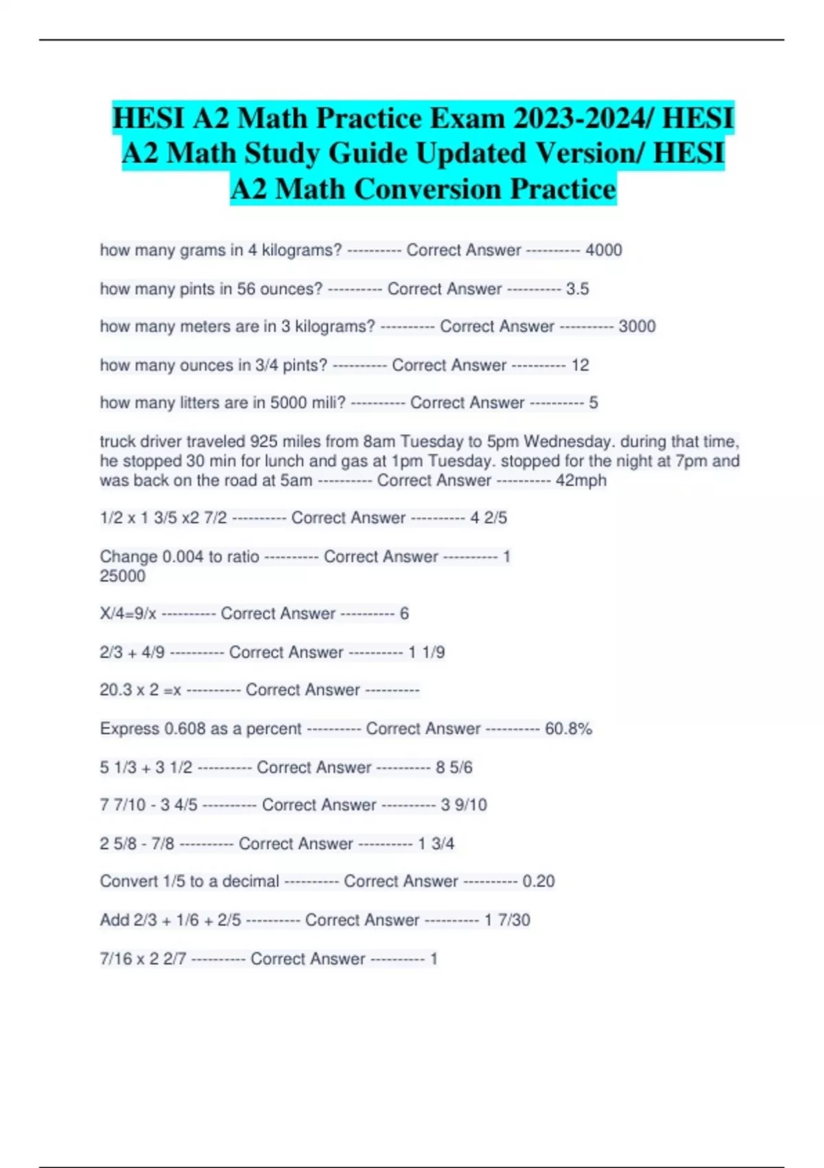 hesi-a2-math-practice-exam-hesi-a2-math-study-guide-updated-version