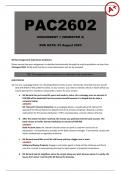 PAC2602 Assignment 1 Semester 2 (Due: 23 August 2023)