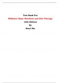 Test Bank For Williams’ Basic Nutrition and Diet Therapy 16th Edition By Staci Nix| Chapter 1 – 23, Latest Edition|