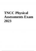 TNCC Exam Assessments 2023/2024 | 100% VERIFIED