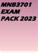 MNB3701 EXAM PACK 2023