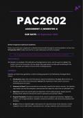  PAC2602 Assignment 1 & 2 Semester 2 (2023)