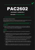 PAC2602 Assignment 1 & 2 Semester 2 (2023)