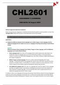 CHL2601 Assignment 9 (Due: 24 August 2023)