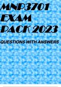 MNP3701 EXAM PACK 2023