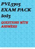 PVL3703 EXAM PACK 2023