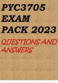 PYC3705 EXAM PACK 2023