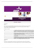 LATEST AHIP FINAL EXAM AND ACCURATE ANSWERS 2024