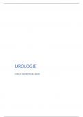 UROLOGIE: slides + nota's van lessen 