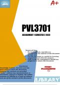 PVL3701 Assignment 1 (DETAILED ANSWERS) Semester 2 2023