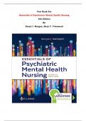 Test Bank - Essentials of Psychiatric Mental Health Nursing  8th Edition By Karyn I. Morgan, Mary C. Townsend| Chapter 1 – 32, Complete Guide 2023|